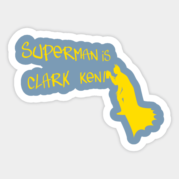 CLARK KEN Sticker by magnifreak